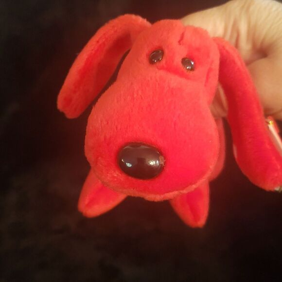 Vintage 1996 Ty Beanie Baby ROVER the Red Dog - Picture 3 of 9